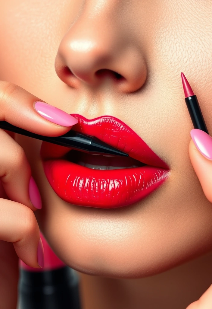 6.-Pencil-Eyeliner-as-Lip-Liner.png 15 Makeup Hacks That Will Change Your Beauty Game Forever (Wait Until You Try #6!)